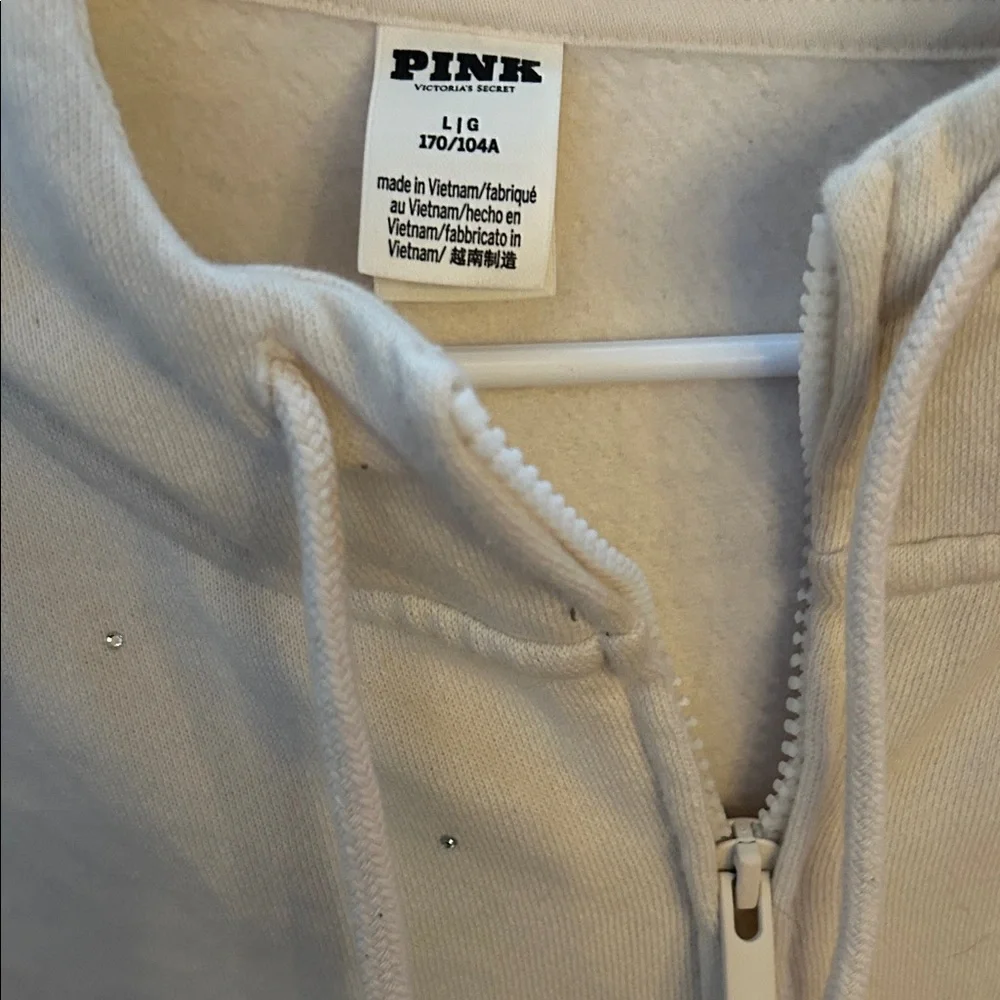 PINK Victoria Secret bling hoodie - Picture 4 of 5